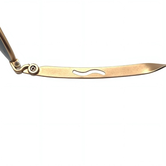 Vintage Ray-Ban Orbs Oval W2178 B&L USA Made Sunglasses Gold G-15 Case Paperwork - Picture 11 of 16